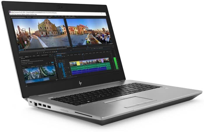 ZBOOK 17 G5 1 HP ZBook 17 G5 17.3″ Laptop Core i5-8400H 2.5GHz-4.2GHz 8GB RAM 256GB SSD Nvidia Quadro P2000 4GB USED GRADE A - الصورة 1