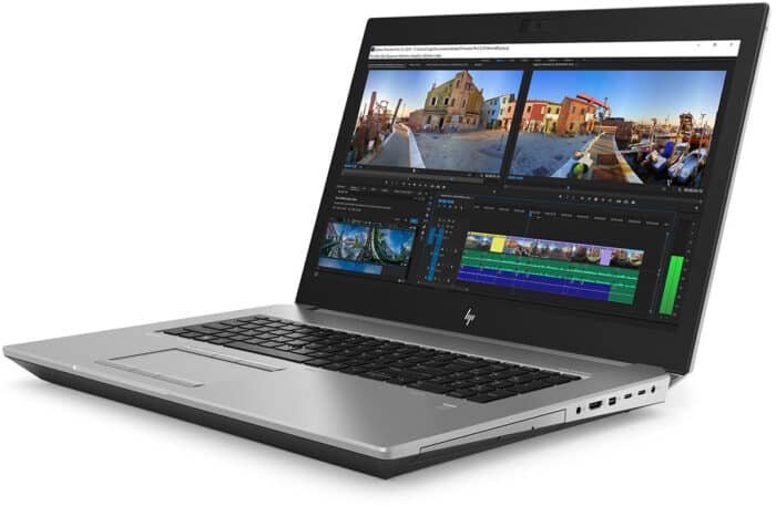 ZBOOK 17 G5 2 HP ZBook 17 G5 17.3″ Laptop Core i5-8400H 2.5GHz-4.2GHz 8GB RAM 256GB SSD Nvidia Quadro P2000 4GB USED GRADE A - الصورة 2